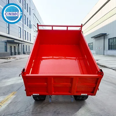 Mini 4t Crawler Dumper Compact Diesel Tracked Tipper Truck Easy Operation for Farm and Orchard Use