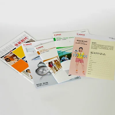 Low Price Custom Bulk Catalogue Printing Paper Brochure Printing Leaflet Catalog Brochure