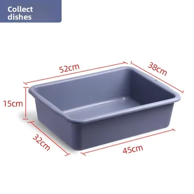 Industrial Grade Polypropylene Dish Crate for Organized Stacking and Drying of Plates Bowls and Glasses