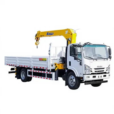 Truck Crane 4x2 Diesel SUZU Zoomlion 700P SQS125 4-Boom 25m Lifting Height High Load Moment
