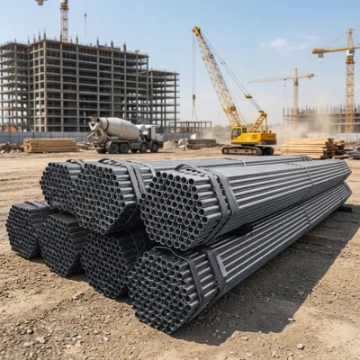 Hot Dip Galvanized Steel Pipe Round Tube Hexagonal Bundle Custom Size ASTM A53 BS1387 for Construction Water Supply
