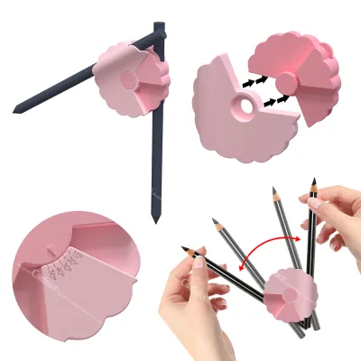 BPA Free Silicone Contour Curve Makeup Eyebrow Tool Beginner Assistance with Customized Package