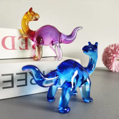 Honor of Crystal Creative Dinosaur Crystal Set Crystal Crafts Ornaments for Animals Collectible Gift