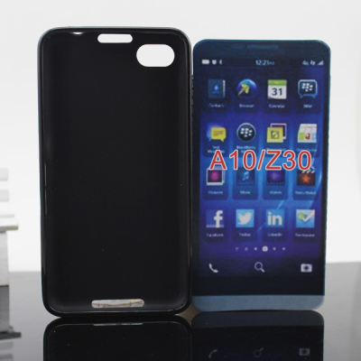 Factory Direct Soft Tpu Case Cover for Blackberry Z30 / A10 ( Other Colors and Models Can Be Customized)