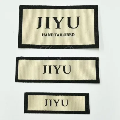 Garment Woven Labels for Clothing Neck Label Luxury Woven Neck Label With logo Custom Woven Label Woven Tag Customize