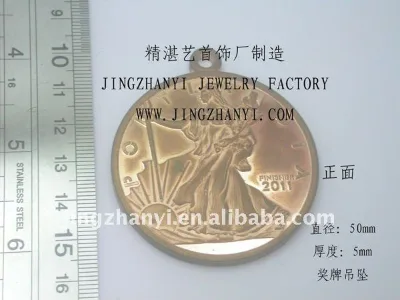 Round Medal Pendant