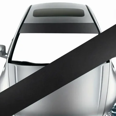 KLNT TZ148 Custom Logo Car Windshield Decal Front/Rear Window Banner PET Stickers