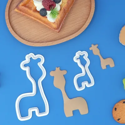 Cookie Cutters Giraffe Cookie Cutter, Suitable for Cakes Biscuit and Fondant Cookie Mold for Homemade Treats