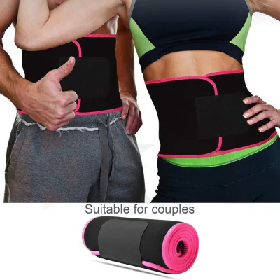 Fitness Waist Sweat Belt Adjustable and Customizable Slimming Belt