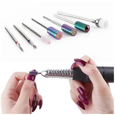 A Variety of Options High Quality Ceramic 3/32" Milling Cutter Diamond Ceramic File Carbide Drill Bit Nails