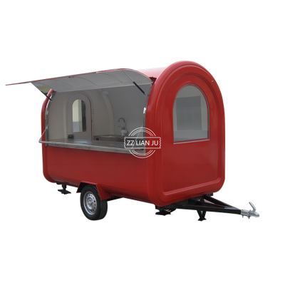 Factory Manufacture Food Truck Trailer Mobile Outdoor Fast Food Truck Trailer