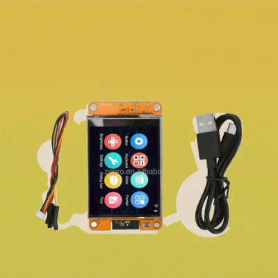 Original Brand ESP32S028 LVGL WiFi Development Board with 2.8-inch 240x320 TFT Display Touchscreen Wire Leads