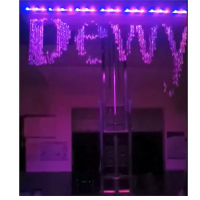Indoor Digital Water Curtain Fountain Music Dewy High Quality Wall FREE Design New Luxury Decoration Metal Customized Size