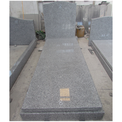 Custom White Grey Black Grave Granite Stone Tombstone Monument Headstone for Cemetery
