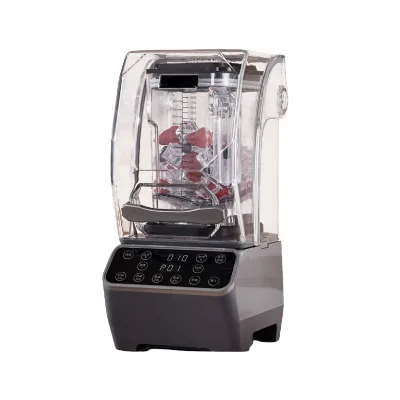Commercial Silent Juicing Breaking Machine for Milk Tea Shops Sand Ice Specific with Soundproof Belt 220V Motor Core Components