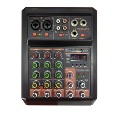 All-in-One USB Audio Mixer for Streamers & DJs - Voice Effect Processor Sound Card with Noise Gate Perfect for Gaming