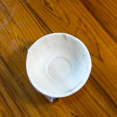 Unique natural grain patterns, providing a stylish and sustainable alternative to traditional disposable Round Bowls