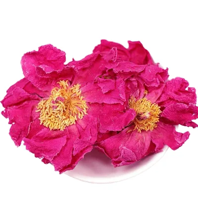 Natural Dried Peony Flower Tea Unique Flavor Loose Health Tea Raw Processing Available in Bag or Box Packaging