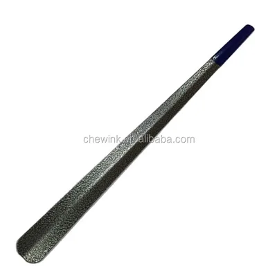 4cm Wide Steel & Rubber Handle High Quality User-Friendly Shoe Horn for Elderly Hospitality & Healthcare Hotels & Seniors