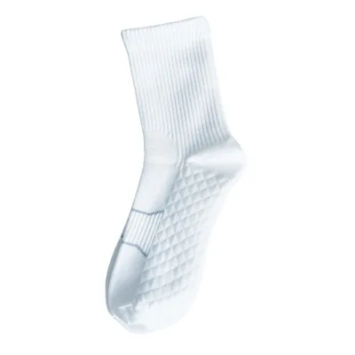 Adult Man Pre Scrunched Long Coolmax Golf Motocross Road Cycling Training Crew Socks With logo Text