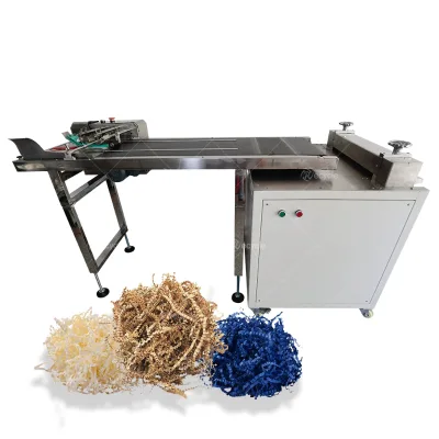 Crinkle Cut Paper Shredder Machine for Making Paper Raffia Crinkle Filler Paper Machine Shredder Confetti