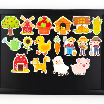 Customizable Patterns Waterproof and Durable UV Printed Crop Fridge Magnet for Window Decoration for Souvenirs and Gifts