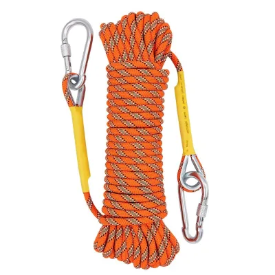Manufacturer Direct Sale Qiangsheng Durable 6-20mm Nylon Climbing Rope CE Certified Rescue & Safety Protection