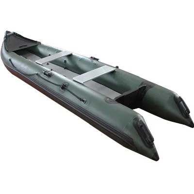 Wholesale Manufacturers Professional Water Sport Canoe 1- 3 Person Inflatable Fishing Canoe Kayak