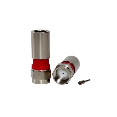 F-RG6 RF Connector F Type RF Coaxial Wire Connector for Wholesale
