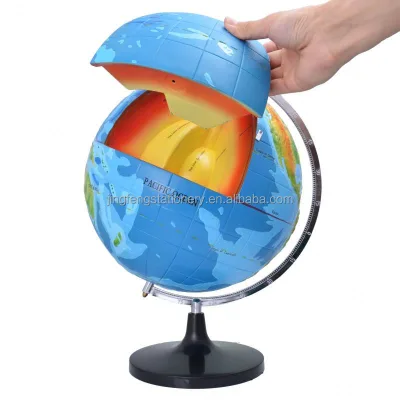 Best Seller Unique Earth's Internal Structure Model Design Teaching Equipment Globe Geography