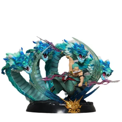 Botu Huge One Pieced Zoro Anime Figure High Quality Collectible Figures Roronoa Zoro Resin Model Action Figurine Toys