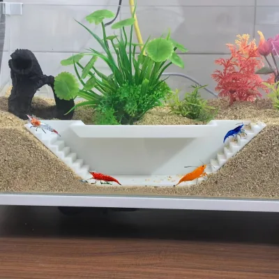 Fish Tank Landscape Aquarium Decoration Cross-border New Plastic Aquarium Fish Viewing Cave Small Fish Shrimp Shelter Room