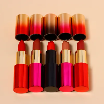 Wholesale Makeup 70 Color Natural Vegan Cosmetic Own Brand Custom Velvet Matte Satin Lipstick