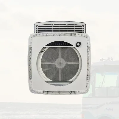 RV Roof Hatch 400*400mm 12V CE Certified with Temperature Control and LED Light for Boats Yacht Caravan Motorhome Trailer