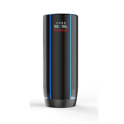 Automatically Detect Air Quality Smart Air Purifier With Ionizer LED Display for Car Home Desktop Use