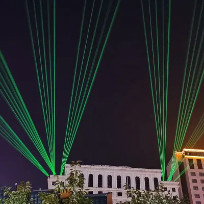 Outdoor Stage Lights Moving Head Laser 50w Rgb IP65 Outdoor Laser Beam Light 50 Watt Laser Moving Head