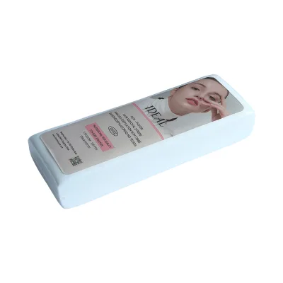 Manufacturer Non-Sterile Nonwoven Fabric White 85gsm Waxing Strips 7.5cm*23cm Pre-cut 100pcs/pack for Beauty Spa Hair Removal