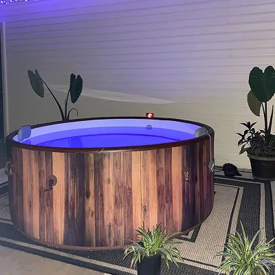 Factory Wholesale Inflatable whirlpool Bathtub Ozone Bathtub Old People Portable air Injection Hot Water Bathtub