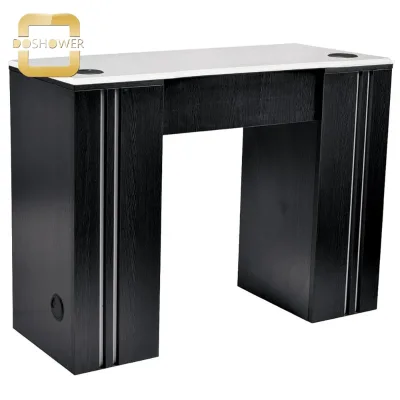 Customized Manicure Table Cabinet With Multi-Section Manicure Table Supplier for Customized Manicure Table Dust Collector Fan