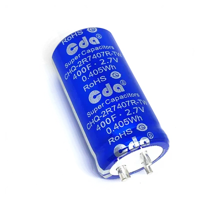 Super Capacitor 2.7V600F Low Internal Resistance/High Power Vehicle Regulation Class