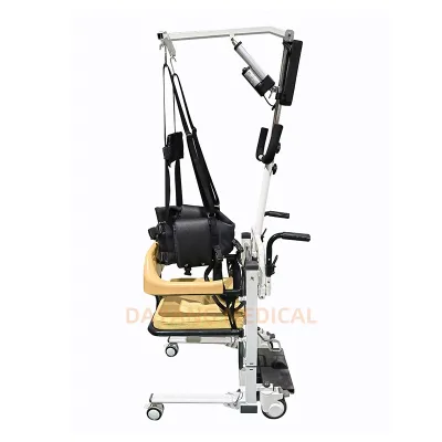 Electric Lifting Tool Transfer Wheelchair Hydraulic Nursing Disabled Patient Elderly Transport Chair for Home
