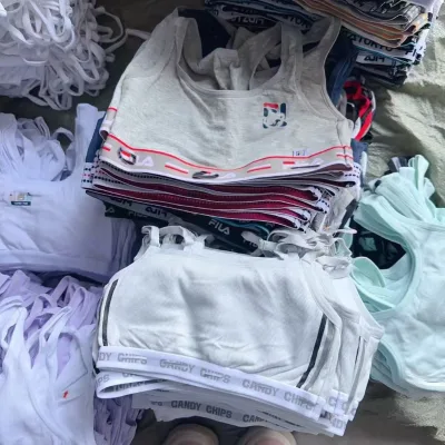 Apparel Stock Wholesale Teen Girls Cotton Underwear