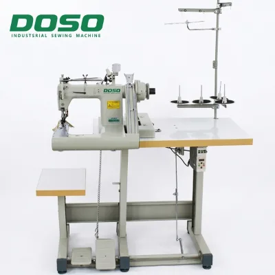 Heavy Duty DS-927 Two Needle Feed-Off-The-Arm Chainstitch Sewing Machine for Cotton Dress Shirts, Silks and Similar Materials