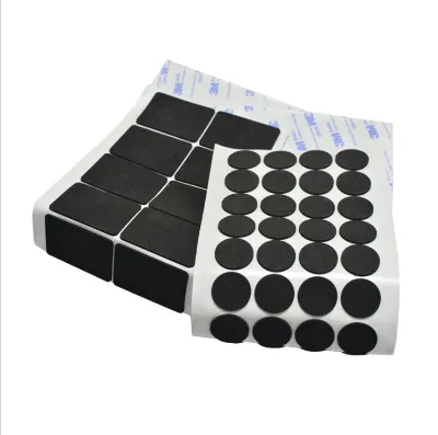 Wholesale Die-cut Round Sponge High-viscosity EVA Foam Double-sided Adhesive square No-trace Foam Glue Moisture Proof