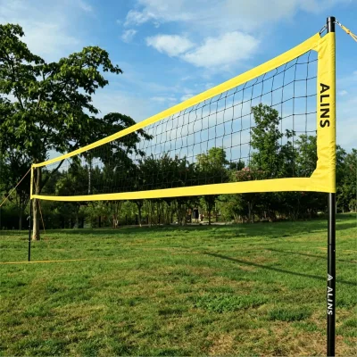 Salt-Water Resistant Eco-Friendly Heavy Duty Beach Volleyball Net Corrosion Proof Sport Net for Coastal City Regular Match