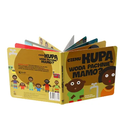 Custom Tear-Proof Educational Kids Board Book Printing Children Story Coloring Books Manufacturer Offset Printing Foil/Ebossing