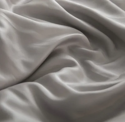Eco-friendly Grey Color Bed Linen tencel Lyocell Fabric 60S*60S 80S*80S Twill Fabric