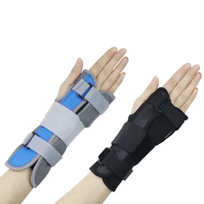 Sports Steel Wrist Guard Adult Breathable Removable Hand Fixation Protective Sports Wrist Palm Guard
