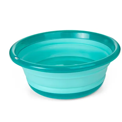 Customizable Large Capacity Portable Washbasin Foldable and Colorable for Baby Care Cleaning in Bathrooms