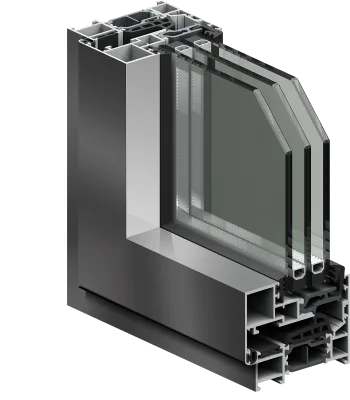 Greensee Triple Glasses 5mm Thick 12mm in Middle Hollow Tempered Glass Tilt and Turn Windows